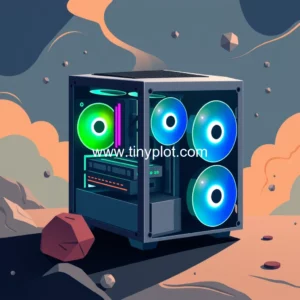 Artistic representation for How to Build a Budget Friendly Small Form Factor Gaming PC