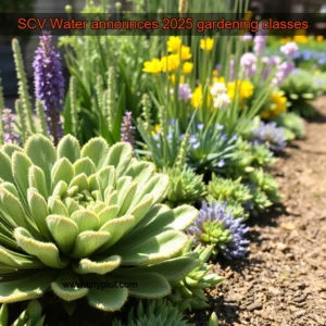 Artistic representation for SCV Water announces 2025 gardening classes
