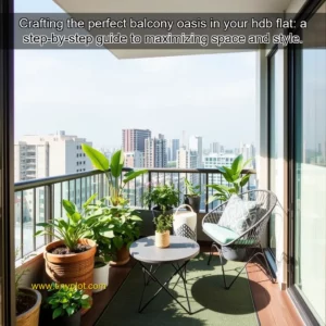 Read more about the article Crafting the perfect balcony oasis in your hdb flat: a step-by-step guide to maximizing space and style.