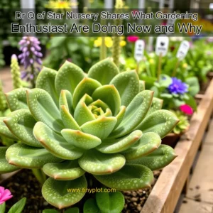 Artistic representation for Dr Q of Star Nursery Shares What Gardening Enthusiast Are Doing Now and Why