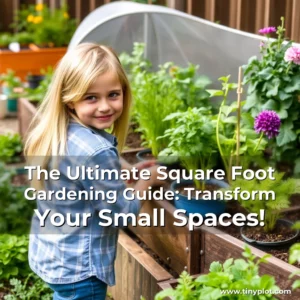 Read more about the article The Ultimate Square Foot Gardening Guide: Transform Your Small Spaces!