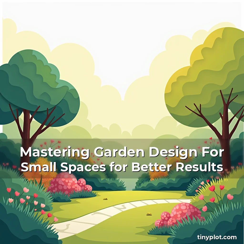 Read more about the article Mastering Garden Design For Small Spaces for Better Results