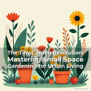 Read more about the article The Tiny Garden Revolution: Mastering Small Space Gardening for Urban Living